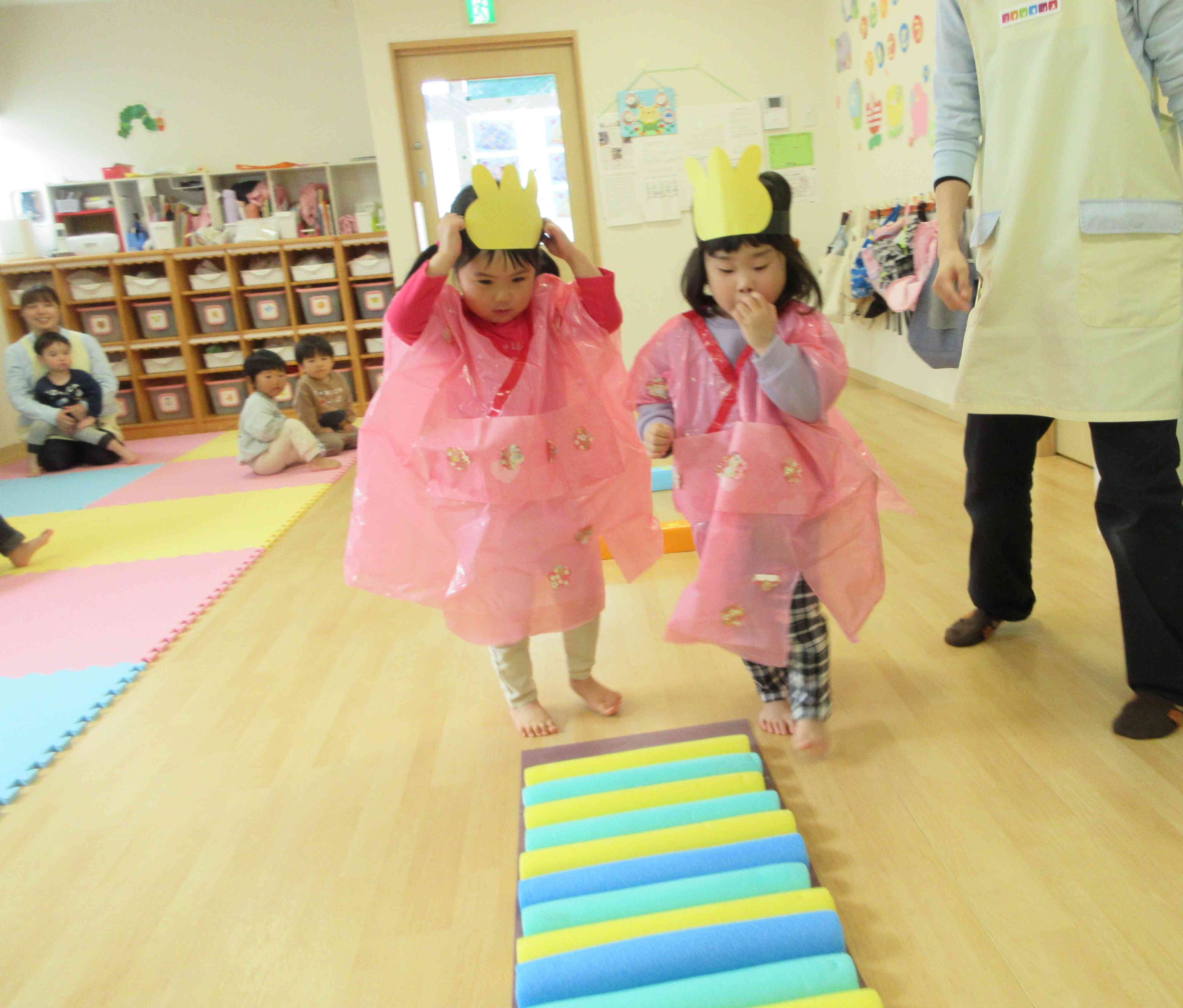 ひな祭りの会｜ニチイキッズみずえ小規模保育園｜ニチイキッズ